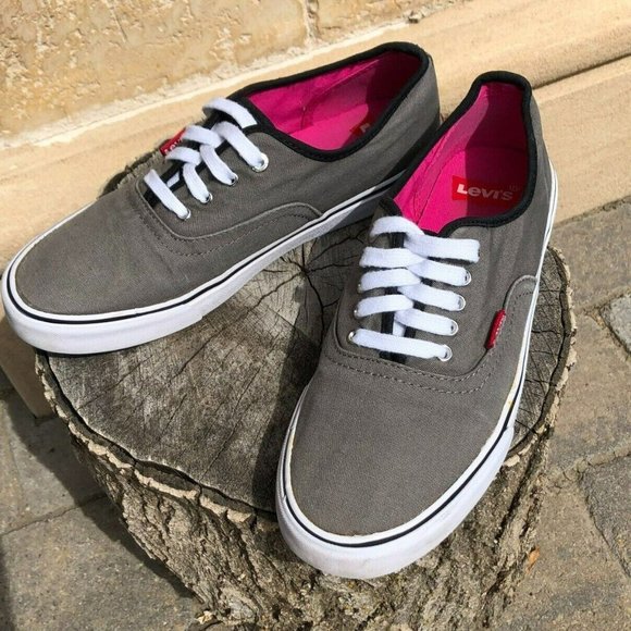 Levis Shoes Size 85 Womens Canvas Lace 